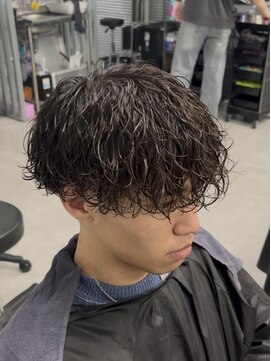 ガオプロデュースバイレボ(gao produced by revo) 波巻きパーマ/プードルパーマ/メンズ