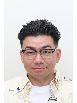 ダリーサード(DALIE third) メンズオールバックパーマフェード