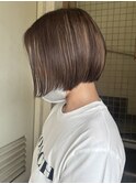 コントラストハイライト/ミニボブ