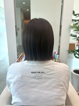 カッツ 駅家店(CUT S) 切りっぱなし外はねボブ