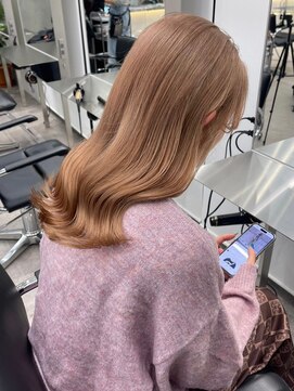 リムレスバイサンク 万代 新潟駅(LIMLESS by cinq) ミルクティーベージュピンクベージュラベンダーベージュカラー