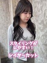 コワファーストナガサキシャンプーボーイ(COIFF1RST NAGASAKI SHAMPOO BOY)&nbsp;長崎　韓国/レイヤーカット/顔周り