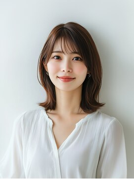 e.m.a プレミアムビューティーサロン 栄駅店(e.m.a PREMIUM BEAUTY SALON) レイヤーカット/イメチェン/外ハネボブ/美髪/ワイドバング/髪型