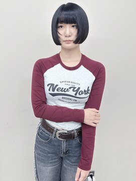 モリオ(morio) *リップラインボブミニボブ切りっぱなしボブぱっつんボブディ
