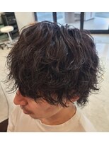 ハグ(Hug)&nbsp;men's cut×シャドウパーマ