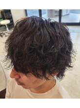 ハグ(Hug)&nbsp;men's cut×シャドウパーマ