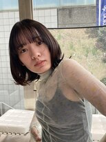 ビュートリアム 南青山(BEAUTRIUM)&nbsp;秋色艶カラー/顔周りがかわいいくびれミディアムレイヤーボブ