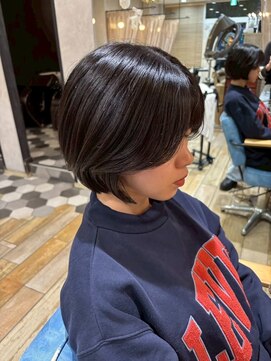 リープアルケー ヘアアンドヘッドスパ 錦糸町北口店(leap arche Hair&head spa) デザインカラー/暗めカラー/グランマッシュ/髪質改善/錦糸町