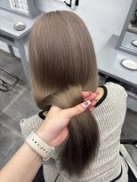 ペレ 栄店(PELE)&nbsp;クラゲヘアー/小顔に見せるヘア/ココアベージュ/栄