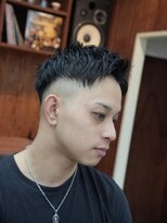 ラフカッターズ 立川店別館 大人スパイキー【/理容室/床屋/顔剃り/シェービング】