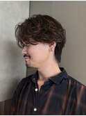 ニュアンスシャドウセンターパート秋冬トレンドヘア