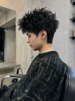 オルカ(ORCA)&nbsp;短髪パーマ スパイキーショート ピンパーマ【五嶋響】