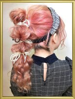 エヌ(N) 変形☆タマネギポニーテールとヘアバンドアレンジ♪