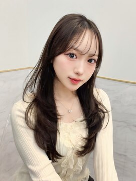 クム(kumu) 【kumu】 ロングレイヤー/顔周りカット/前髪/栄/名古屋