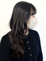 モリオフロムロンドン 松戸店(Morio from London)&nbsp;【松戸 アイダ】黒髪ロングレイヤー巻きレイヤーハッシュカット