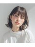 伸ばし中の方にオススメ（ショート・ミディ）全体カラー+前髪カット+Tr