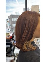 ゴウトゥデイシェアサロン 町田店(GO TODAY SHAiRE SALON)&nbsp;ブリーチなしイヤリングカラー