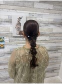 タイト編みおろし