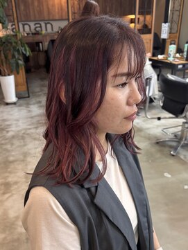 アンアンアヴェダ 沖縄ライカム店(anan aveda) アンブレラカラー