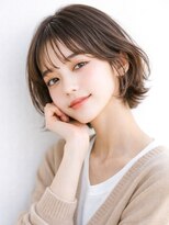 ソレア(SOLEA)&nbsp;20代30代40代50代髪質改善ミルクブラウンナチュラルショート