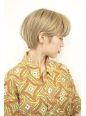 Coast.ショートボブ×ハイレベル×ミルクティーアッシュ