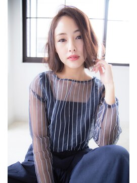 アンジュ ヘアー(Ange hair) アンジュヘアー　大人かわいい　ふんわりボブ