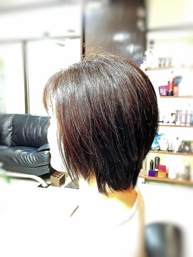 キャン 温品店(CAN) 【CAN】40代以上にオススメ♪レイヤーボブ×オーガニックカラー