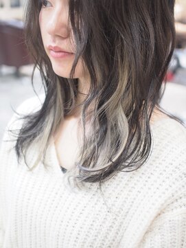 コニ(Coni) ♪Coni♪インナーカラー 無彩色で大人っぽく