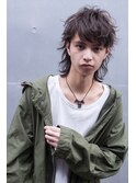 フェザーマッシュサイドパートショート×ワイルドアップバング☆