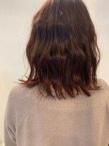 ディーヘアーデザイン(d.HAIR DESIGN)&nbsp;ピンクカラー☆ロブスタイル