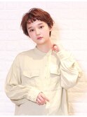 【bellus】イルミナカラー×大人可愛いマニッシュショート