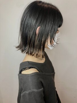 ピカ イチ 八代本店(pikA icHi) *pikAicHi*切りっぱなしボブ×艶カラー