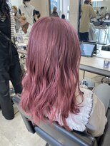 エイト ヘアサロン 渋谷本店(EIGHT)&nbsp;ピンクカラー　m27