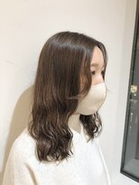 ふわっと毛先が流れてくれる前髪パーマ