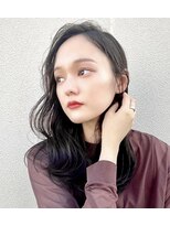 アンバー(Amber.)&nbsp;大人ウェーブロング☆デジタルパーマ ◎イシマツナオシ