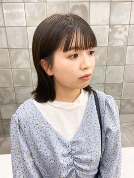 トゥコ(tuco) 鎖骨ロブ　切りっぱなし