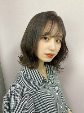 ガルボヘアー 名古屋栄店(garbo hair) #アッシュ#ブラウン#透明感#抜け感#オシャレ女子#波巻き