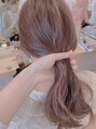 ハニーヘアー(HONEY HAIR)&nbsp;フワッとした簡単なスタイリングも提案させて頂きます♪