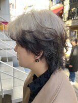 アソビセカンド 原宿(ASOBI 2nd) ホワイトベージュ×エンドカラー