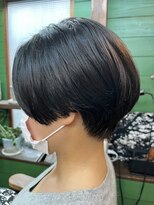 リモ(Limo) 【柴崎】ハンサムショート × ネイビー