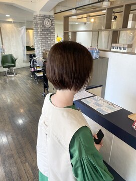 ヘアスペースブルーム エボリューション 庄内店(HAIR SPACE BLOOM evolution) 【庄内/ショート】髪質改善、白髪ぼかしハイライトも人気♪