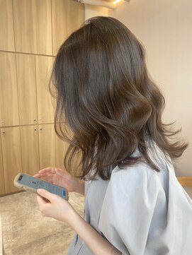 ウェイズトウキョウ 新宿店(Ways TOKYO) 透け感たっぷりのラベンダーグレージュ