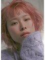 ボンクロエ(Bond chloe) 透明感のあるハイトーンピンクヘア