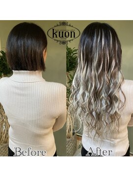 クオン(kuon) 外国人風グラデーション【シールエクステ】