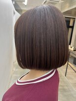 セル(CELL)&nbsp;ショートボブ　イノアカラー　ダークブラウン　髪質改善