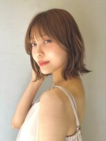 ネビージュ/小顔/ワンレン/黒髪/ボブルフ/表参道