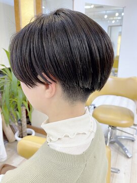 モリオ フロム ロンドン 成増店 【morio成増/児玉】　刈り上げショート　黒髪