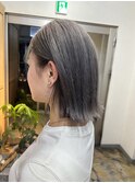【高間香鈴】グレージュブリーチカラー