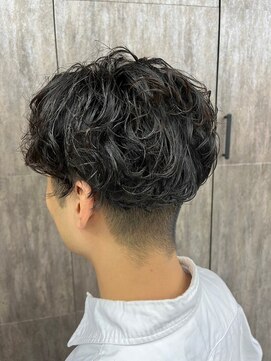 ミック ヘアアンドメイク アップ 駒込店(miq Hair&Make up) 無造作パーマ×ツーブロック×マッシュ