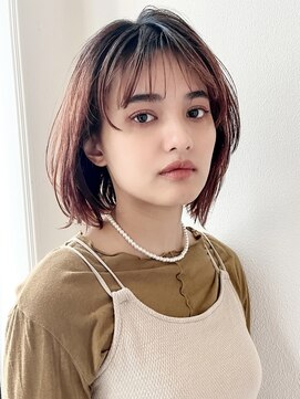 ガーランド (Garland) ◎20代30代40代50代に似合う大人かわいいぱつっと耳かけ小顔ボブ